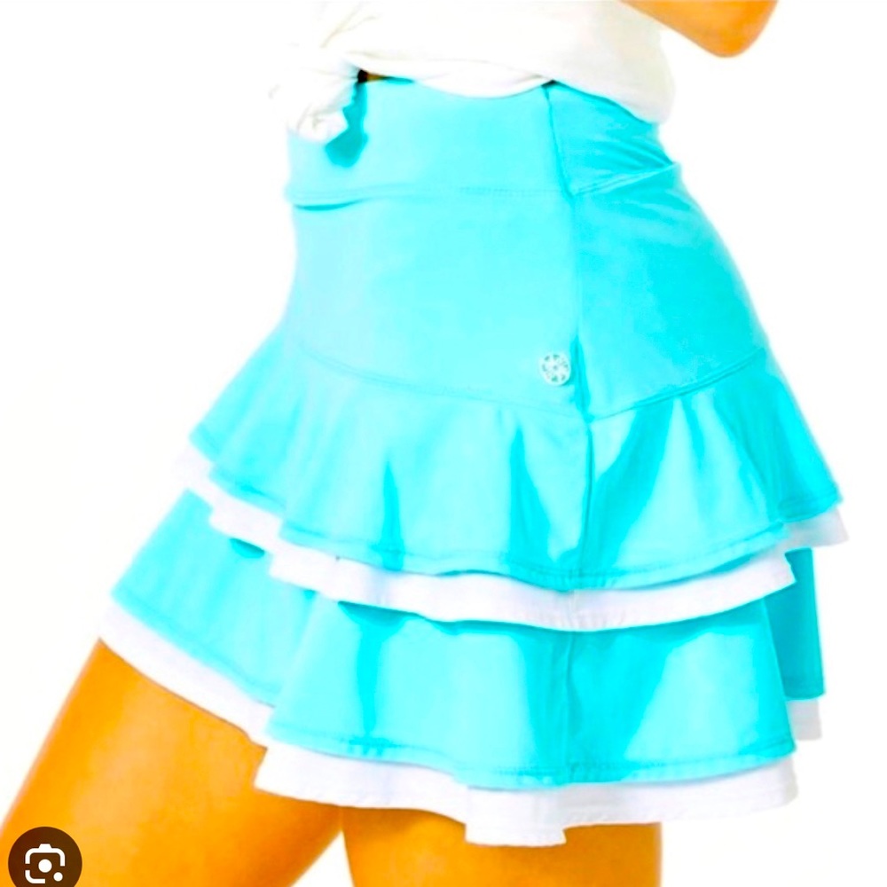 Lilly Pulitzer Luxletic Zela Ruffle Skort
